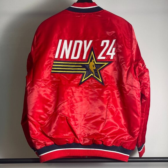 Men's Starter NBA all star 2024 Jacket Size L - Picture 2 of 3